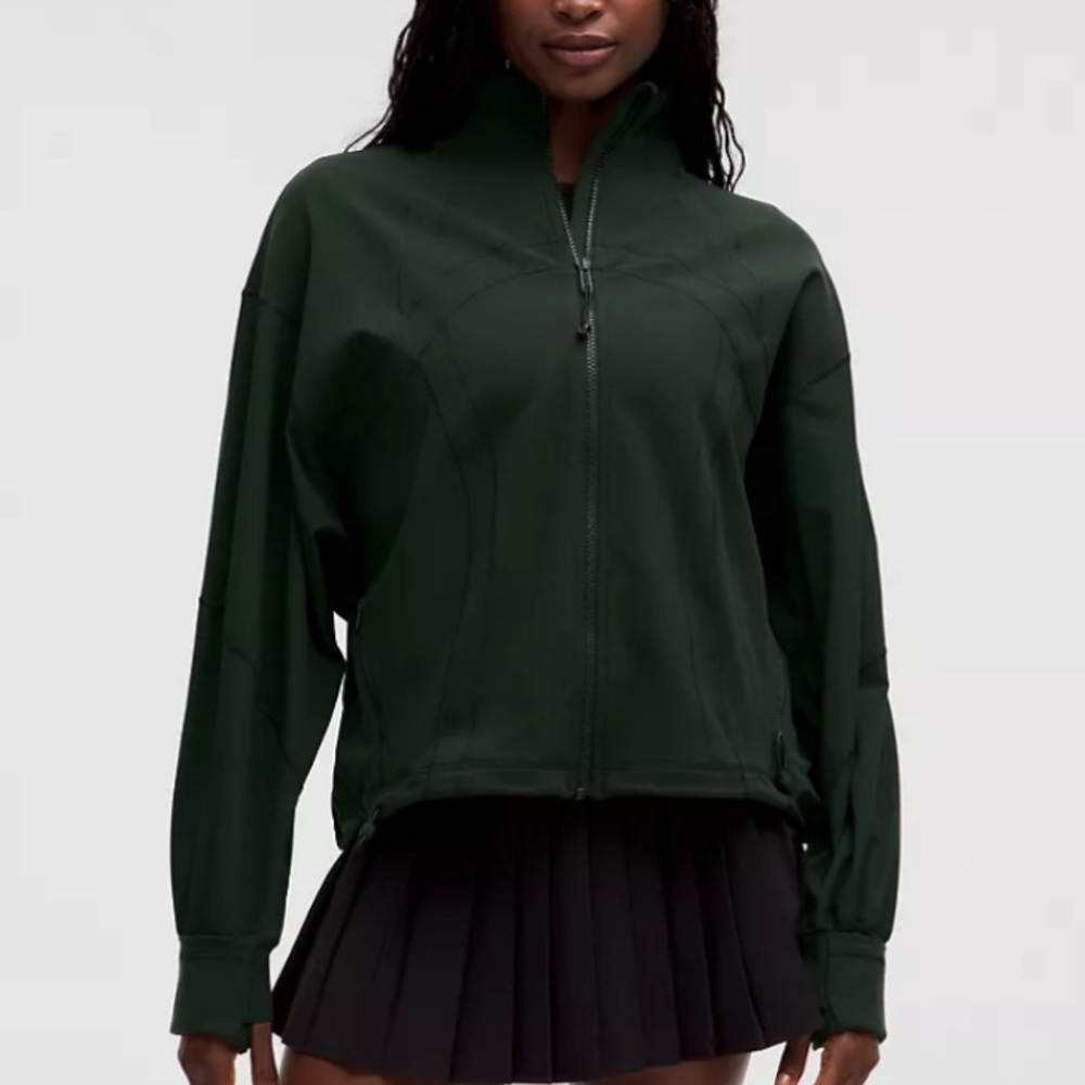 Lululemon define relaxed fit jacket - size 8 green